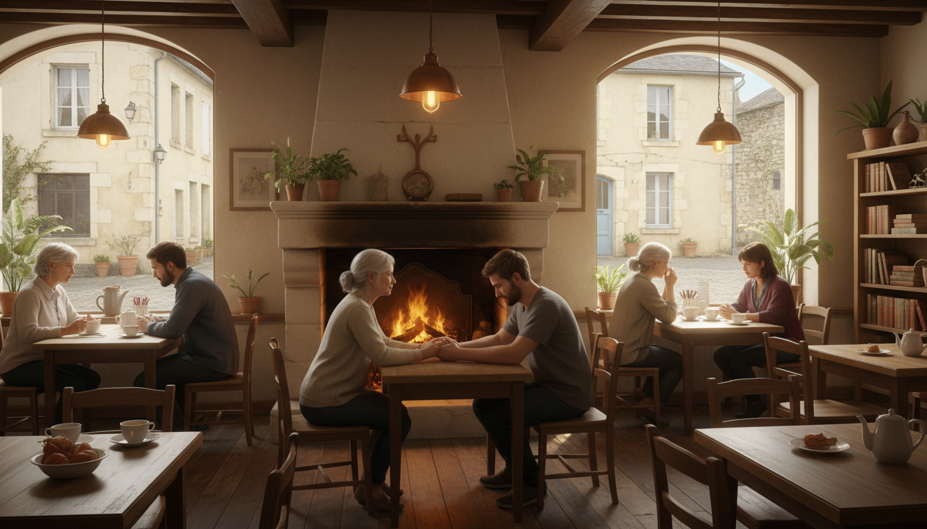 découvrez le « café mortel » à aubeterre, un espace de dialogue ouvert pour briser le silence autour des sujets difficiles et favoriser l'écoute et le soutien.