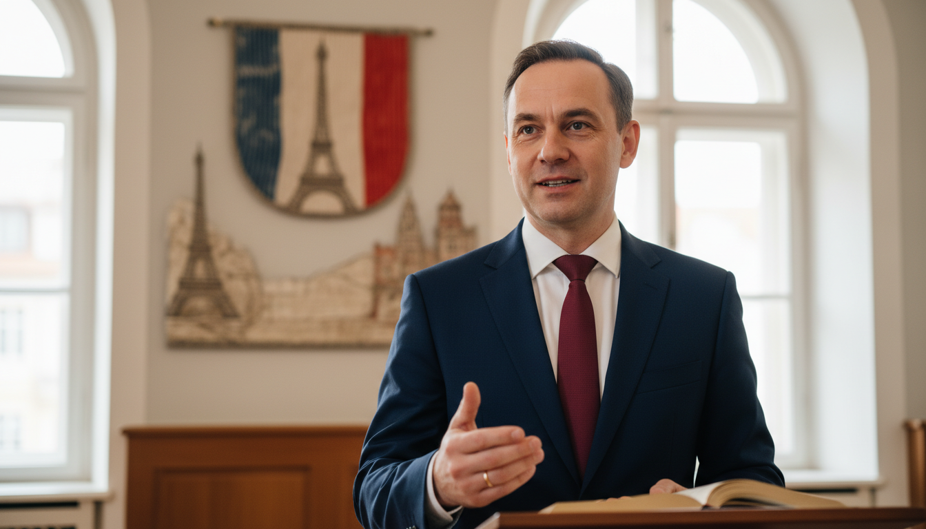 découvrez nathaniel garstecka-billotte, une voix passionnée et engagée au sein de l'union des patriotes, qui œuvre pour défendre et représenter la communauté française en pologne.