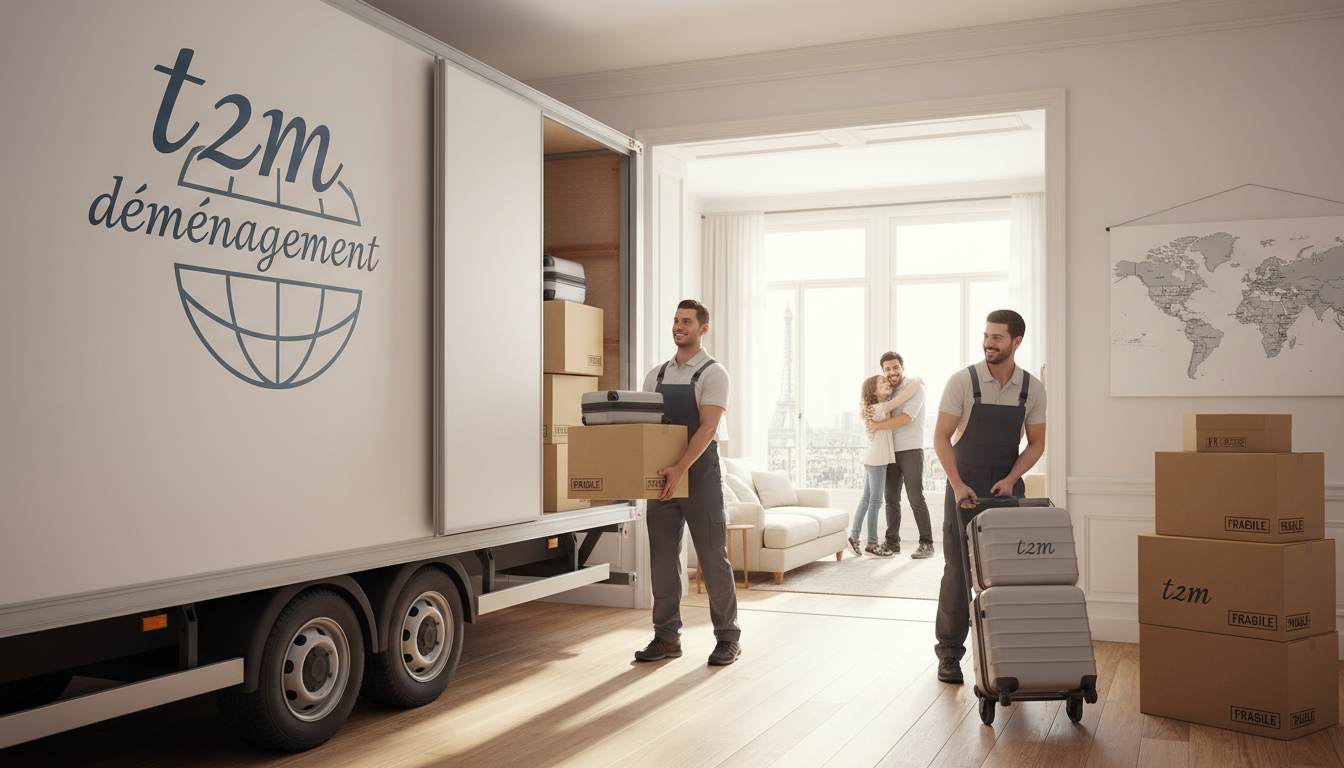 t2m déménagement facilite votre expatriation en alliant expertise et confiance pour un déménagement serein et rapide.