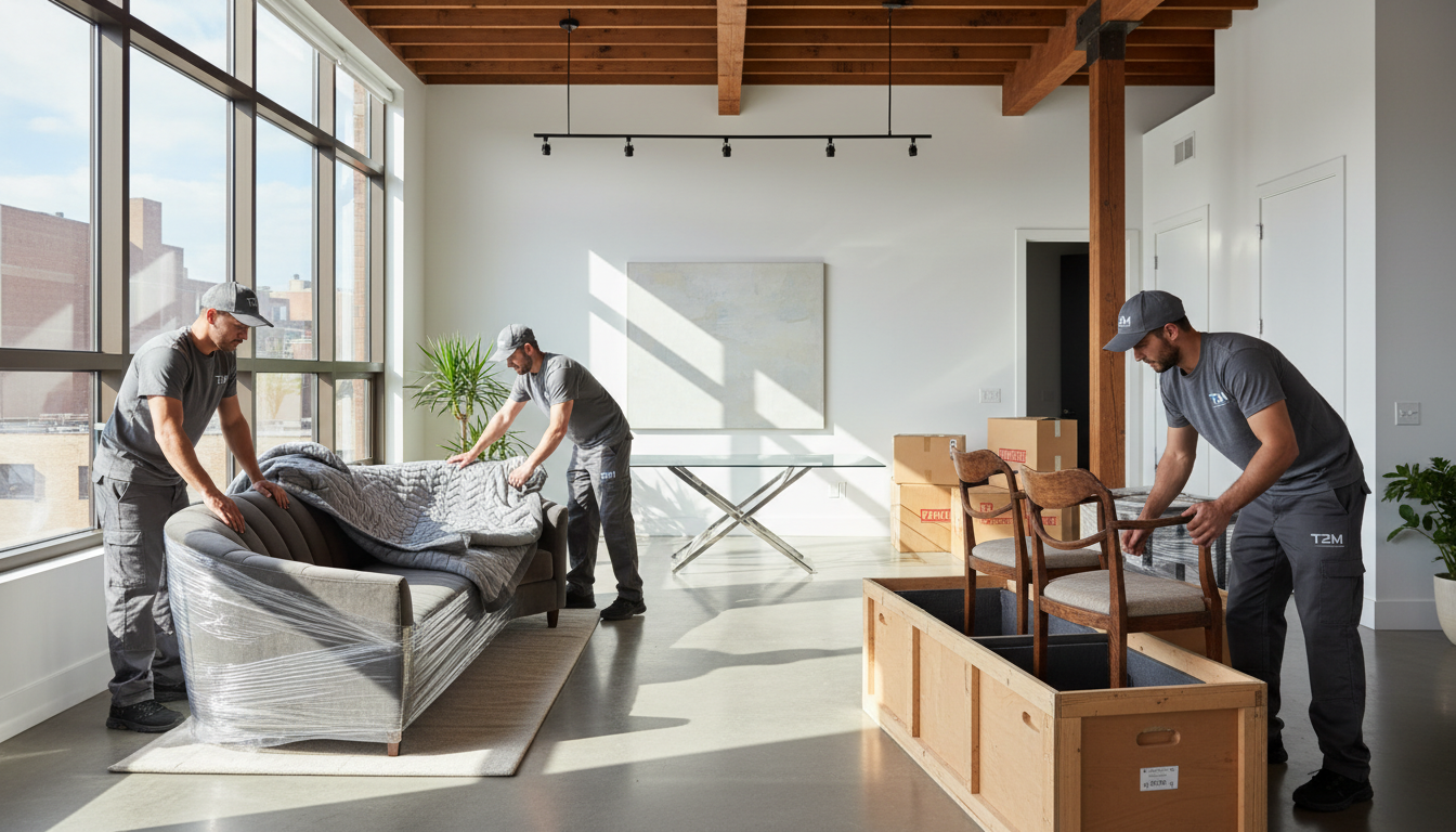 t2m déménagement facilite votre expatriation en vous offrant un service fiable et expert, pour un déménagement en toute sérénité.