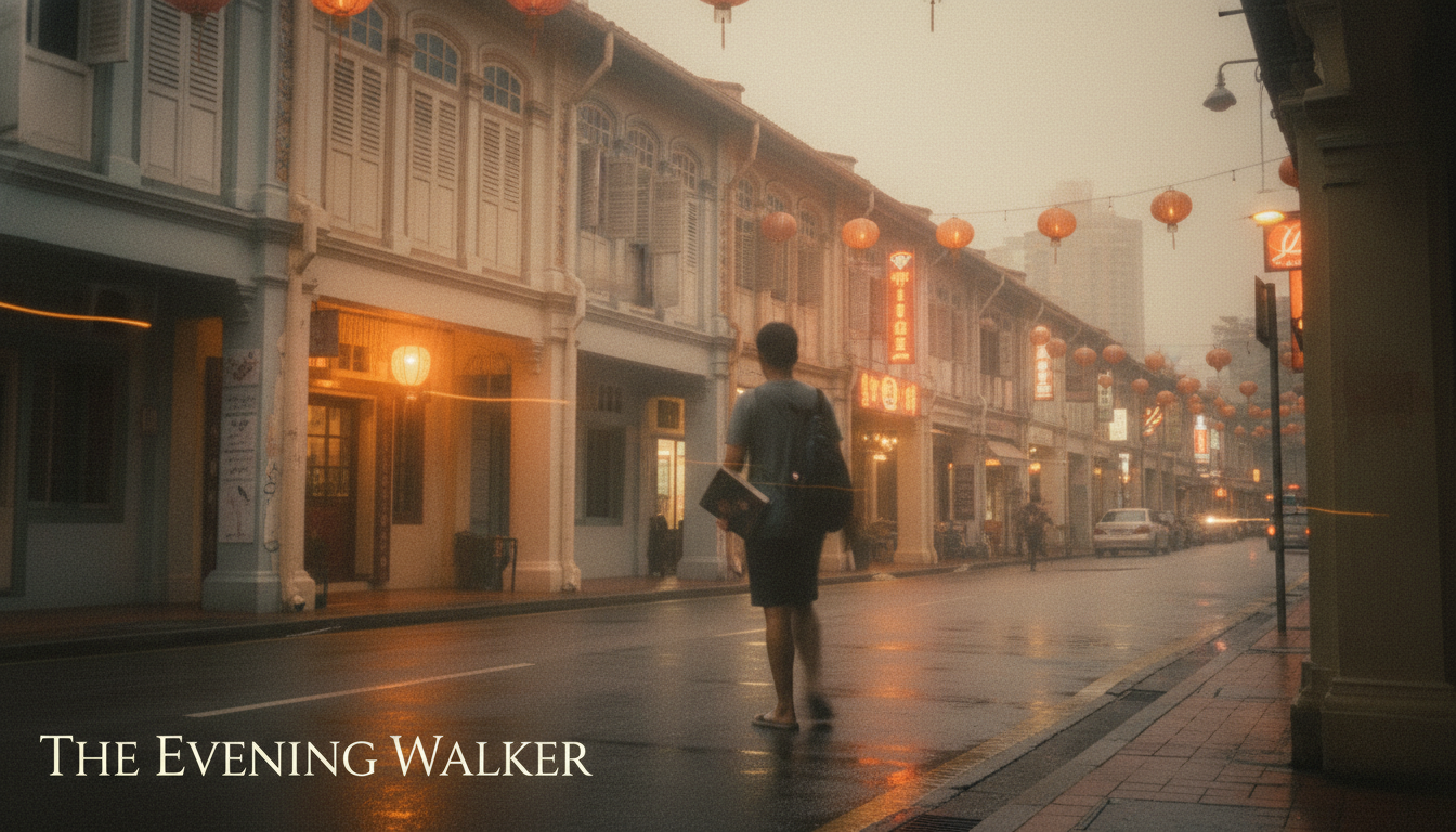 découvrez "marcher entre les lignes", une promenade littéraire immersive à travers singapour dans les épisodes 13 et 14. plongez au cœur de la ville à travers récits et paysages captivants.